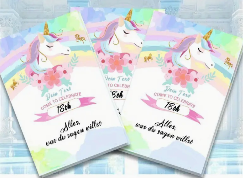 INVITATION POUR ENFANTS
