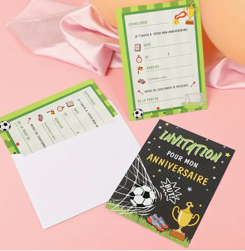 INVITATION POUR ENFANTS