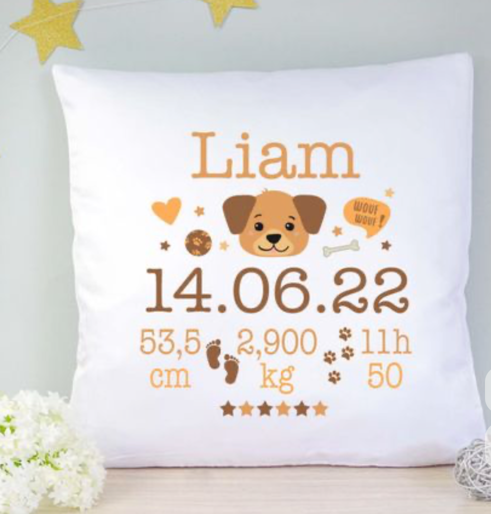 Coussin Personnalisée